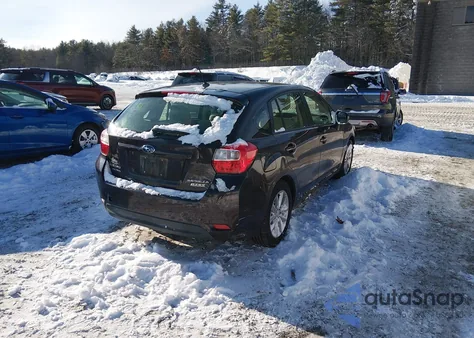 2013 Subaru Impreza 2.0I Premium из США, поврежденный, VIN JF1GPAC61D1890742